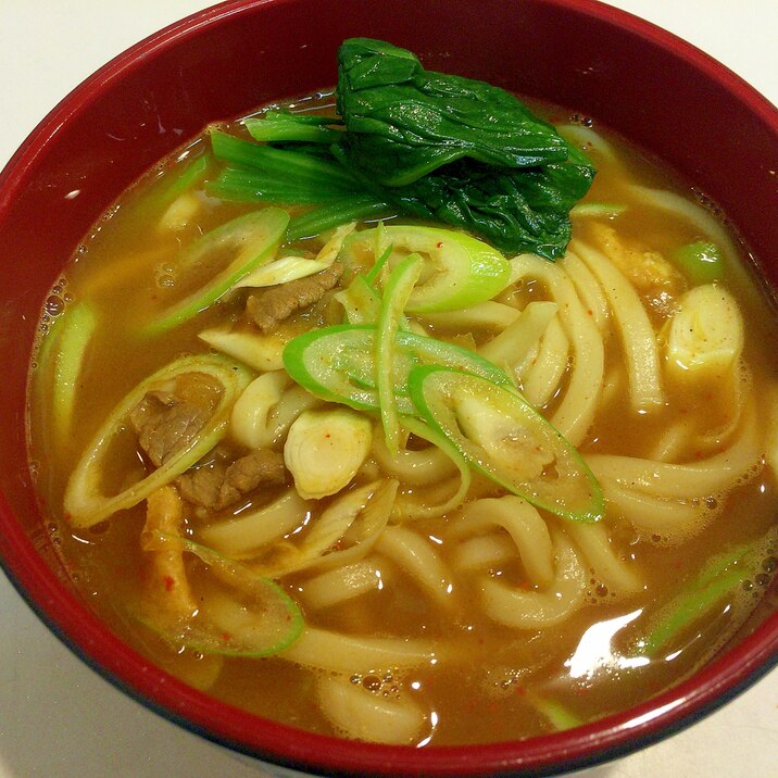 ほうれん草トッピング 簡単激辛カレーうどん レシピ 作り方 By アボカドプリン 楽天レシピ ほうれん草トッピング 簡単激辛カレーうどん レシピ 作り方 By アボカドプリン 楽天レシピ